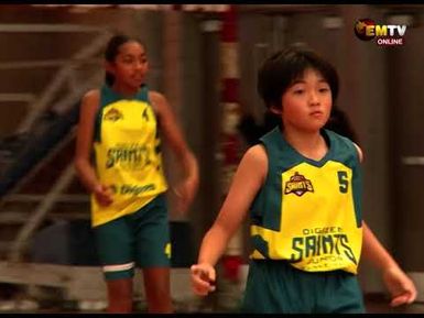 JUNIOR BASKETBALL UNDERWAY