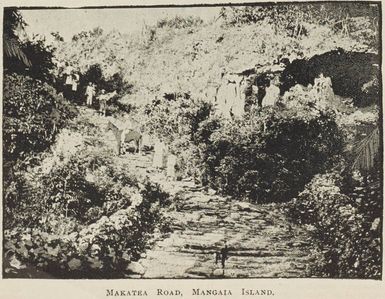 Makatea Road, Mangaia Island