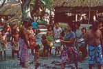 Senitu (seated background) Isaako (spelling?) (flowery lavalava) Mekiha Mika, Nemaia (?)