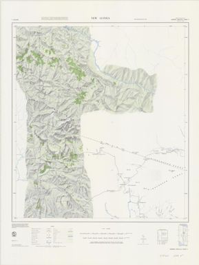 New Guinea, Border (special) 1:100,000 (sheet 4)
