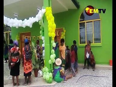 CHURCH OPENS BUILDING