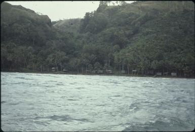 Coastline of Normanby Island (2) : D'Entrecasteaux Islands, Papua New Guinea, 1956-1959 / Terence and Margaret Spencer