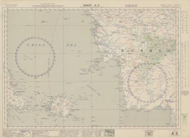 Australian aeronautical map (Sheet A2)