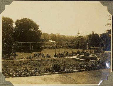 The residence of Ta'isi Olaf Frederick Nelson at Tuaefu, Samoa, 1928