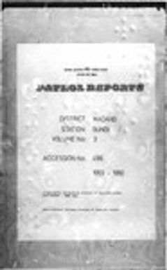 Patrol Reports. Madang District, Bundi, 1959 - 1960