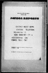 Patrol Reports. West Sepik District, Telefomin, 1966 - 1967