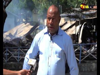 FIRE DESTROY ADMIN BUILDING