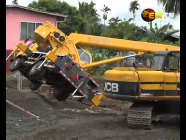 Seven-Year-Old Girl Injured by a Crane