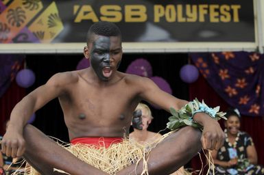 Diversity stage performers at ASB Polyfest.