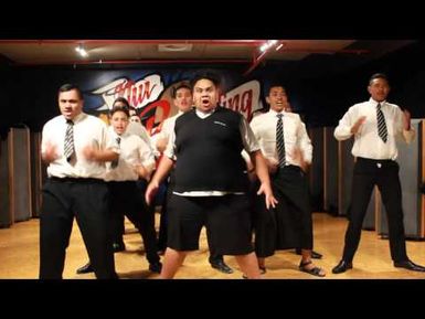 Wesley College Haka in honour of Jonah Lomu