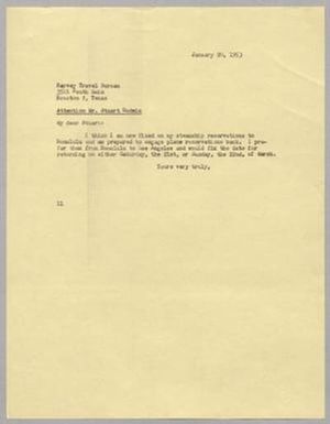 [Letter from I. H. Kempner to Stuart Godwin, January 20, 1953]