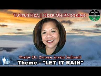 Tu'itu'i Pea with Pastor Dr. Doreen Savini Suluvale. 2/5/20