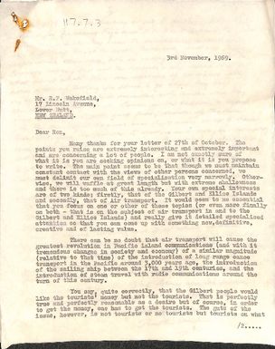 Correspondence