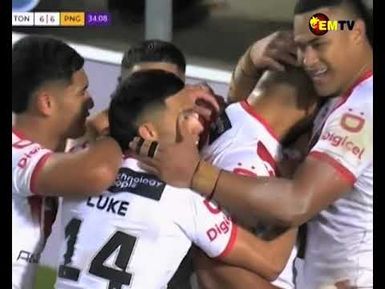 TONGA DEFEATS KUMULS