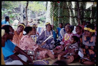 People singing, Lifou