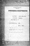 Patrol Reports. New Ireland District, Taskul, 1971 - 1972