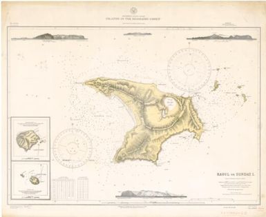 Islands in the Kermadec Group, Southwest Pacific Ocean / Hydrographic Office, U.S. Navy