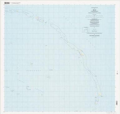 Topographic map of State of Chuuk (formerly Truk), Federated States of Micronesia: Ruo