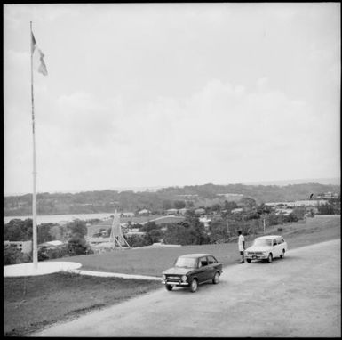 View from the French Embassy building, Port Vila, New Hebrides, 1969 / Michael Terry