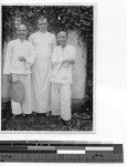 Father Welch at Meixien, China, 1935