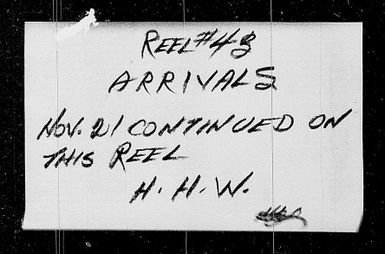 November 21-30, 1958 (1 of 2)