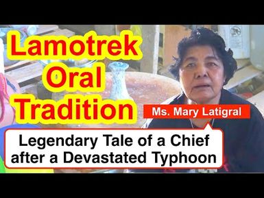 Legendary Tale of a Chief after a Devastated Typhoon, Lamotrek