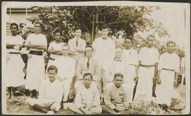 Government Printing Office staff, Papua, British New Guinea, 1918