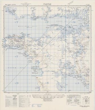 New Guinea 1:500,000 (SA53-4 ; 1942)
