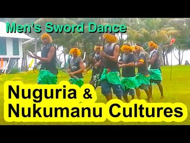 Men's Sword Dance, Nuguria, Papua New Guinea