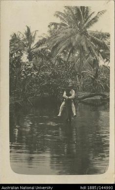 untitled [two men crossing water]