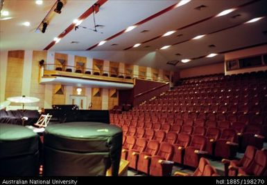 New Caledonia - Nouméa - Territorial Music School - interior