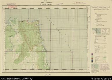 Papua New Guinea, Southern New Guinea, Douglas Harbour, 1 Inch series, Sheet 1688, 1945, 1:63 360
