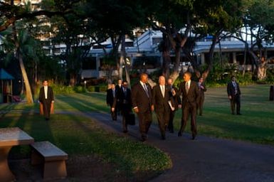 President Barack Obama Attends the Asia-Pacific Economic Cooperation (APEC) Summit in Hawaii