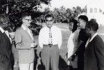 Assembly of the Pacific conference of Churches in Chepenehe, 1966 : delegates talking together