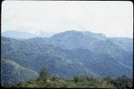 Jimi River area, panoramic view 04: mountains and gardens