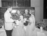 Phi Gamma Delta fraternity Fiji Rose Formal Dance, Bloomington, IL, 1953