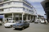 French Polynesia, street scene in Papeete shopping district