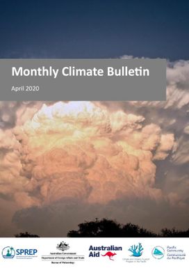 COSPPac Monthly Climate Bulletin, April 2020.