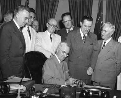 Signing of Guam Organic Act