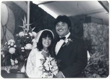 Alumni Sam Arashiro and Jennifer Char Wedding