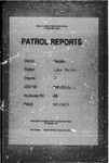 Patrol Reports. Western District, Lake Murray, 1951 - 1953