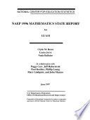 NAEP 1996 mathematics state report for Guam