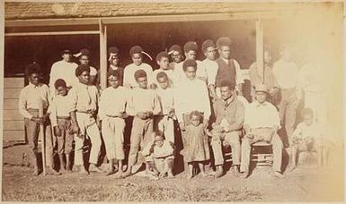 Boys at St Barnabas, Norfolk Island