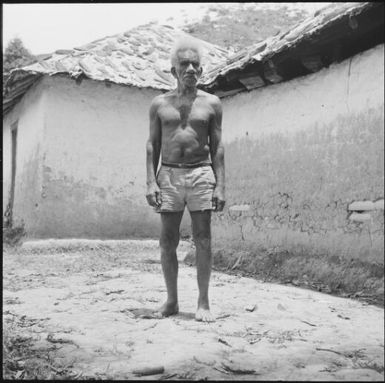 Chief at a tribal village, Tribu de Poyes, east coast of New Caledonia, 1969 / Michael Terry