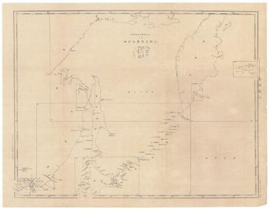 [Japan nautical charts].: [Index map 1] (Sheet -)