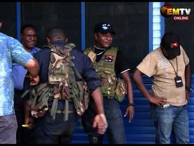 ARMED SUSPECTS ARRESTED