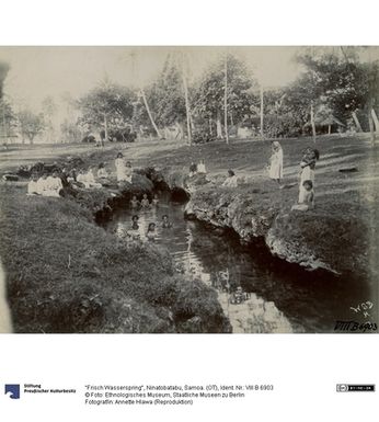 ["\"Frisch Wasserspring\", Ninatobatabu, Samoa. (OT)"]