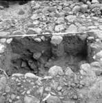 Su-Le-12, excavation complete, square C3, east wall.