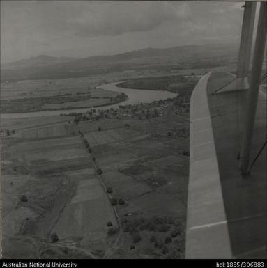 Aerial views of fields and crops