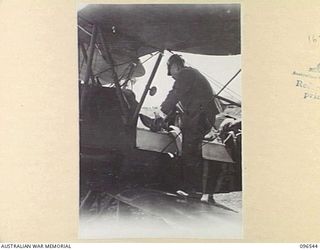 CAPE WOM, WEWAK AREA, NEW GUINEA. 1945-09-14. FOLLOWING HIS FORMAL SURRENDER TO MAJOR GENERAL H.C.H. ROBERTSON, GENERAL OFFICER COMMANDING 6 DIVISION ON 13 SEPTEMBER, LIEUTENANT GENERAL H. ADACHI, ..